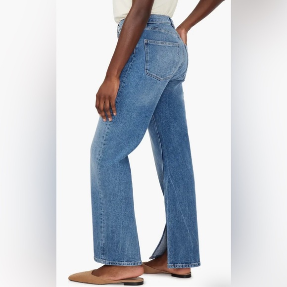 DL1961 Denim - NWT Women’s DL1961 Emilie Ultra High Waist Straight Leg Jeans Dark Oasis Sz.32